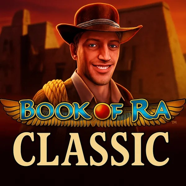 Book of Ra Classic game by Novomatic – logo hosted on 30bet Casino